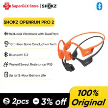 SHOKZ OpenRun Pro 2 — Open-Ear Sport Headphones | Hear Music & Stay Aware