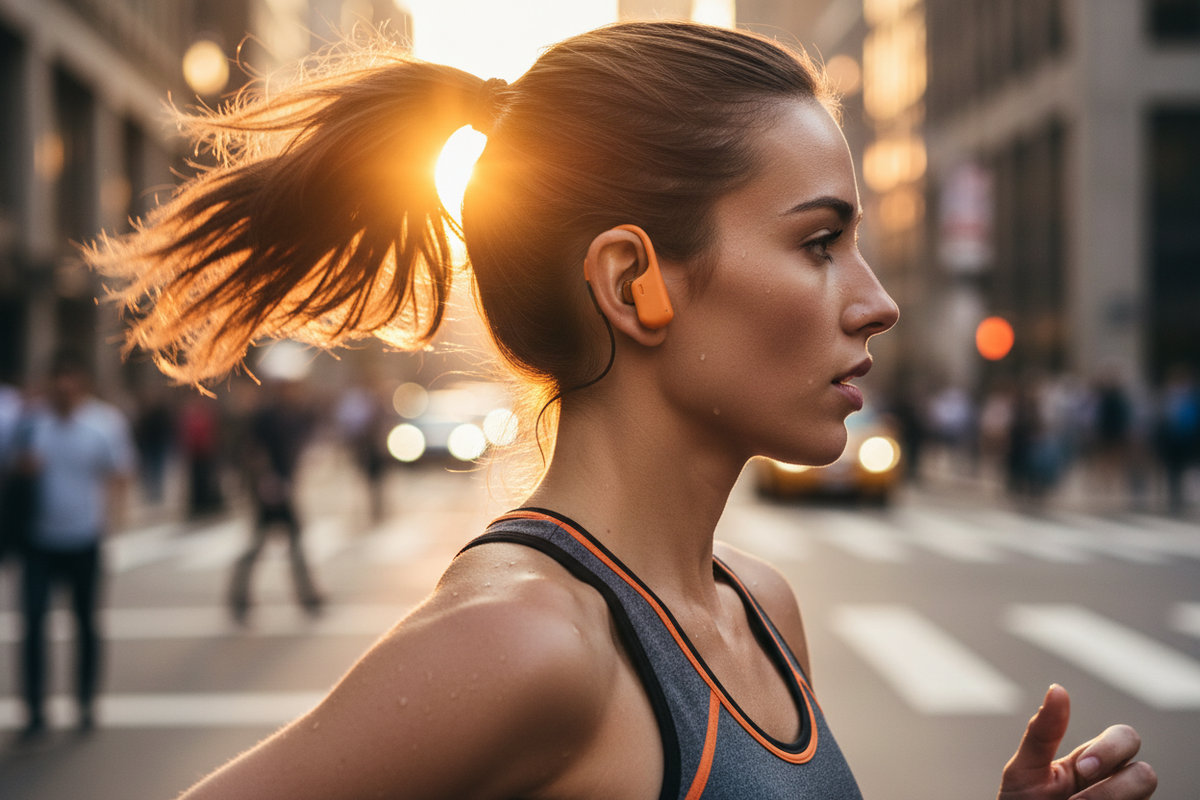 SHOKZ Woman Running